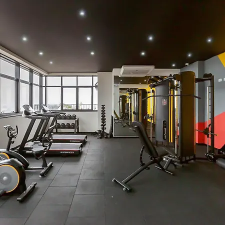 Aconchego para a família Piscina, Academia e Coworking-3
